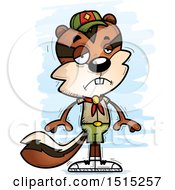 Poster, Art Print Of Sad Male Chipmunk Scout