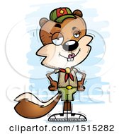 Poster, Art Print Of Confident Female Squirrel Scout