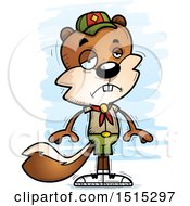 Poster, Art Print Of Sad Male Squirrel Scout