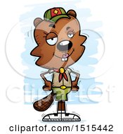 Poster, Art Print Of Confident Female Beaver Scout