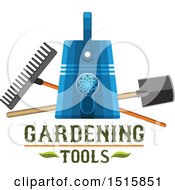 Poster, Art Print Of Text With Gardening Tools