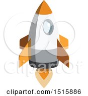 Poster, Art Print Of 3d Icon Of A Rocket