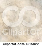Clipart Of A Background Of Scratched Old Paper Royalty Free Illustration