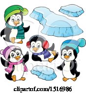 Poster, Art Print Of Winter Penguins