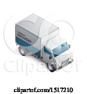 Poster, Art Print Of 3d Delivery Truck