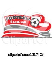 Poster, Art Print Of Soccer Stadium Design