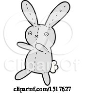 Poster, Art Print Of Cartoon Toy Rabbit