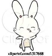 Curious Bunny Cartoon