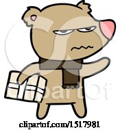 Angry Bear Cartoon Gift