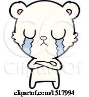 Crying Polar Bear Cartoon