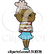 Cartoon Angry Woman