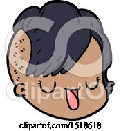 Cartoon Female Face