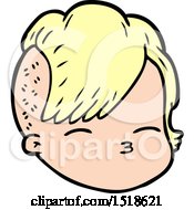 Cartoon Female Face