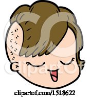 Cartoon Female Face