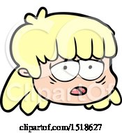 Cartoon Female Face