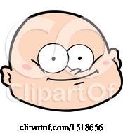 Cartoon Bald Man