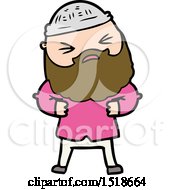 Cartoon Man With Beard