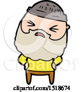 Cartoon Man With Beard