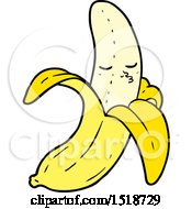 Cartoon Banana by lineartestpilot