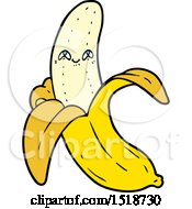 Cartoon Crazy Happy Banana