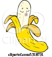 Poster, Art Print Of Cartoon Best Quality Organic Banana