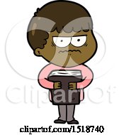 Cartoon Annoyed Man