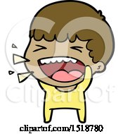 Cartoon Laughing Man