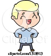 Cartoon Laughing Man