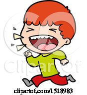 Cartoon Laughing Man