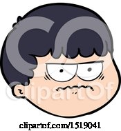 Cartoon Male Face