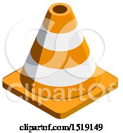 Poster, Art Print Of 3d Traffic Cone Icon
