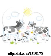 Poster, Art Print Of Calf And Cows