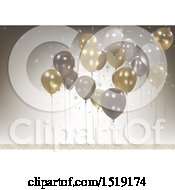 Poster, Art Print Of 3d Party Balloon Background