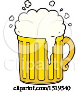 Cartoon Mug Of Beer
