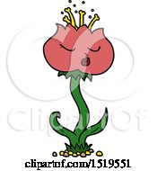 Poster, Art Print Of Cute Cartoon Flower