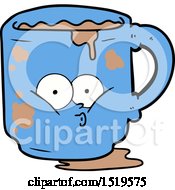 Cartoon Dirty Office Mug by lineartestpilot