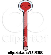 Poster, Art Print Of Cartoon Thermometer