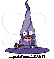 Poster, Art Print Of Cartoon Witchs Hat