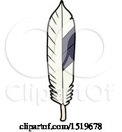 Cartoon Feather by lineartestpilot