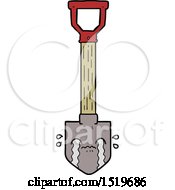Cartoon Crying Shovel by lineartestpilot
