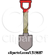Cartoon Shovel by lineartestpilot