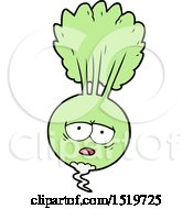 Poster, Art Print Of Cartoon Root Vegetable