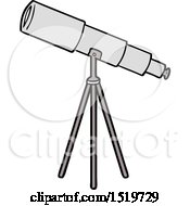Cartoon Telescope by lineartestpilot
