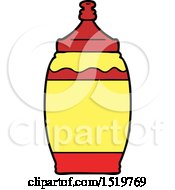 Poster, Art Print Of Cartoon Ketchup Bottle