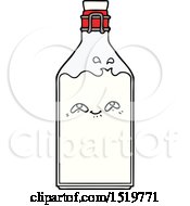 Poster, Art Print Of Cartoon Old Milk Bottle