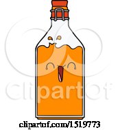 Poster, Art Print Of Cartoon Old Juice Bottle