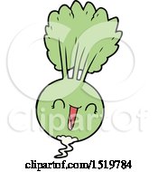 Cartoon Root Vegetable