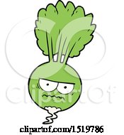 Poster, Art Print Of Cartoon Root Vegetable