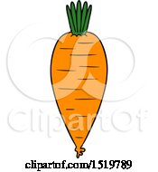 Poster, Art Print Of Cartoon Carrot