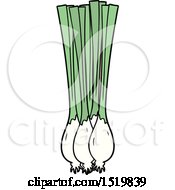 Cartoon Spring Onions by lineartestpilot